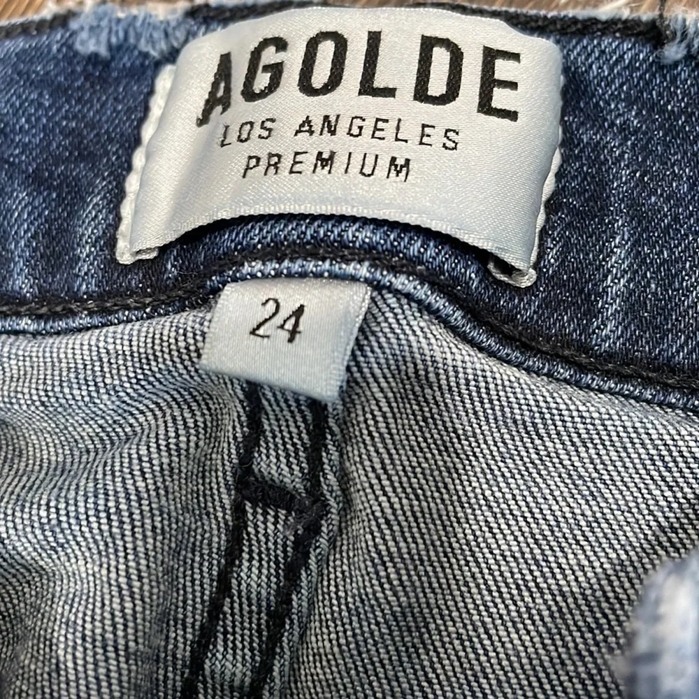 AGOLDE Sophie Distressed Skinny Jeans - Picture 10 of 11